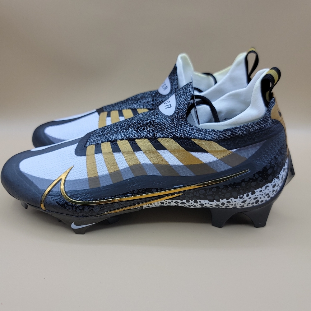 Nike Vapor Edge Elite 360 Black Gold White Safari DQ3558-002 Men's Size 8 New